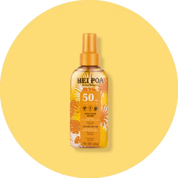 HEI POA Huile Solaire Monoï SPF50 Solaire