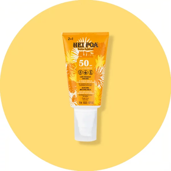 HEI POA Lait solaire visage et corps SPF50 Solaire